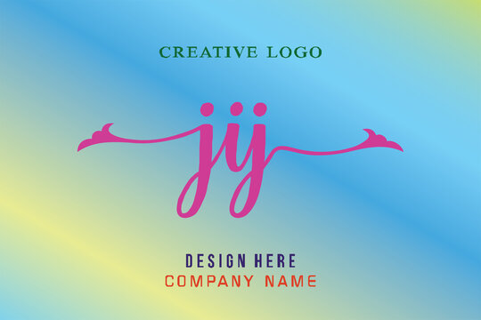 JIJ lettering logo is simple, easy to understand and authoritative
