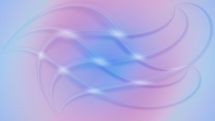 Abstract pastel blue background with a luminous pattern.