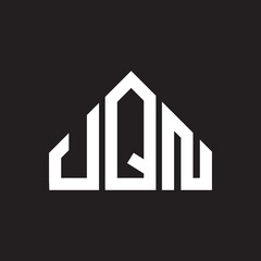 UQN letter logo design on black background. UQN  creative initials letter logo concept. UQN letter design.