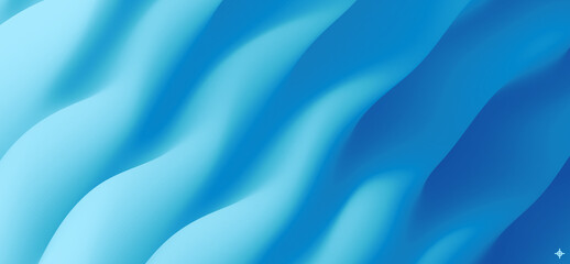 Blue abstract wavy background for banner, flyer and poster. Dynamic effect. Vector illustration. Cover design template. Can be used for advertising, marketing or presentation.