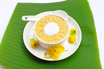 Thai dessert, Sweet mung bean porridge