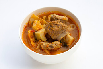Young Jackfruit Curry with Pork Ribs