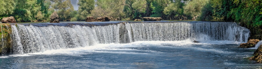 Manavgat waterfall in Antalya province of Turkey