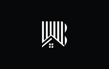 Residential Home Letter B Logo Letter Business Template Vector icon