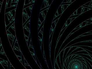 Imaginatory fractal abstract background Image