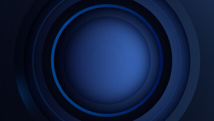 Abstract blue and black background