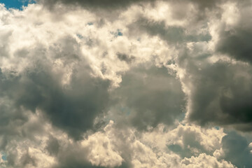 Obraz premium Daytime cloudy sky in sunny weather