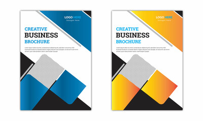 Business flyer layout template in A4 size. Flyer/Poster design, for template corporate business design. 