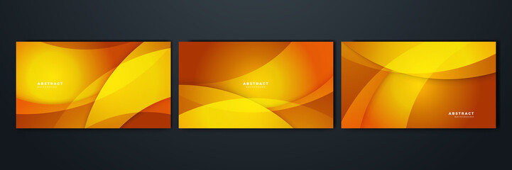 Obraz premium Abstract colorful orange background