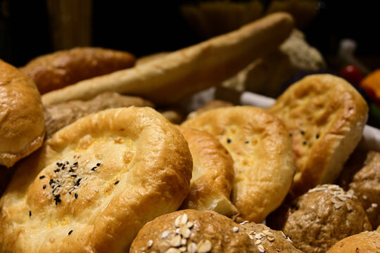 Traditional asian flat bread