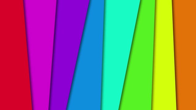 Abstract rainbow background loop