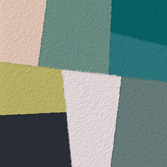 Fototapeta premium Geometric colorful pattern with a rough texture background. Background texture wall and have copy space for text. Picture for creative wallpaper or design art work.