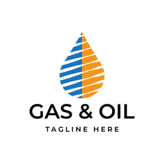 gas and oil logo design