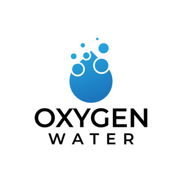 oxygen water logo design