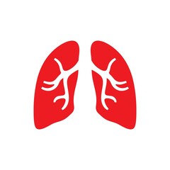 lung logo design vector for your business