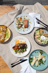 Lunch table