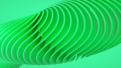 Obraz premium abstract green background with waves