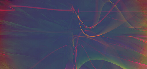 Abstract hologram lines vibrant background