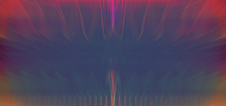 Abstract hologram lines vibrant background