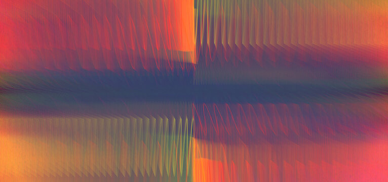 Abstract hologram lines vibrant background