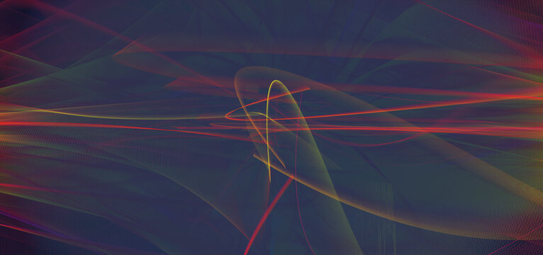 Abstract hologram lines vibrant background