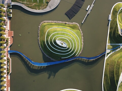 Geometrical Structure of Korea's National Garden