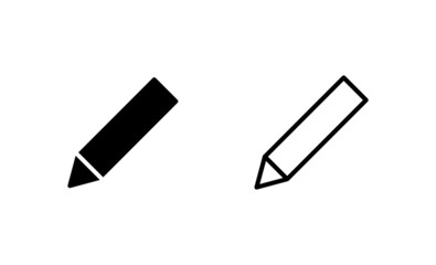 Pencil icon vector. pen sign and symbol. edit icon vector