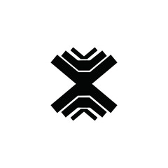 x icon with additional variation on white background
