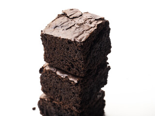 Dark chocolate brownies