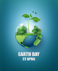 earth day concept - 494642123