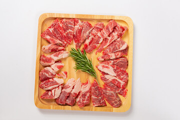 Fresh Sliced Beef, Premium Marble Pattern