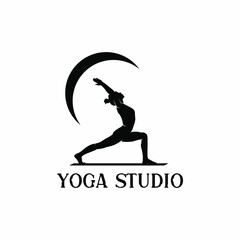Yoga Logo Design Vector