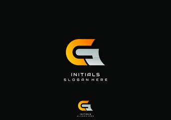 logo concept letter G, business symbol