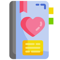 diary flat icon