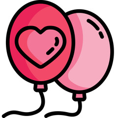balloon Two Tone icon