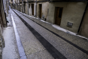 Old medieval alley