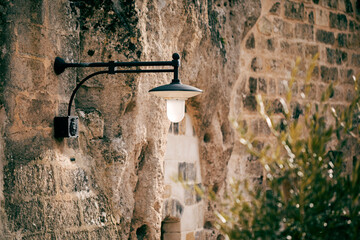 street lamp in the city