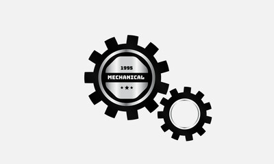 Mechanical gear logo servive and repair