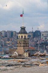 Istanbul Maiden Tower (kiz kulesi) - Istanbul, Turkey
