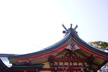 Fototapeta premium 明石市 稲爪神社