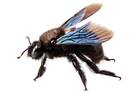 violet carpenter bee species xylocopa violacea