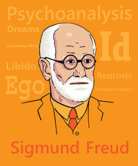 Sigmund Freud Portrait