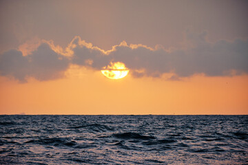 sol atardecer