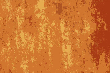 Vector background in grunge style, brown scuffs and scratches