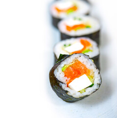 fresh sushi choice combination assortment selection