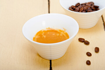 espresso cofee and beans