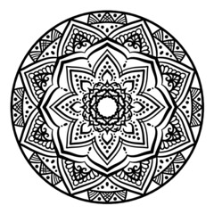 マンダラアート(メヘンディ・花)