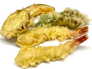 天ぷらの盛り合わせ