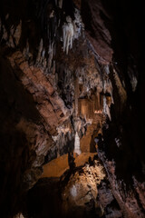 cave interior in leon, spain