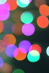 abstract background with colorful circles